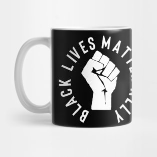 Black Lives Matter Ally T shirt For Allies To Blm Mug